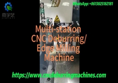 Multi-station CNC Deburring/Edge Milling Machine