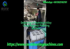 Deburring of Aluminum Alloy Using Magnetic Polishing Machine