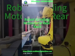 Robotic Grinding Project for Aluminum Motorcycle Rear Frame – Parting Line Removal