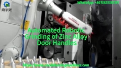 Automated Robotic Grinding of Zinc Alloy Door Handles